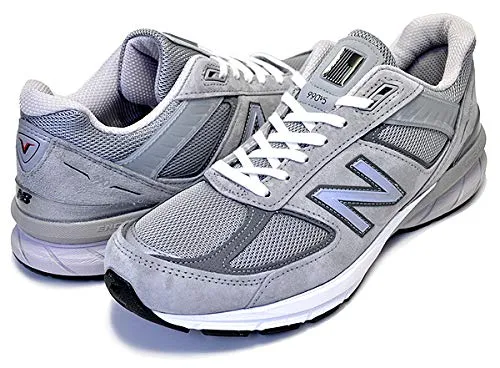 [ニューバランス] M990 V5 GL5 メンズ スニーカー Width:D グレー GRAY NEWBALANCE M990GL5 MADE IN U.S.A. 990 GREY [並行輸入品]