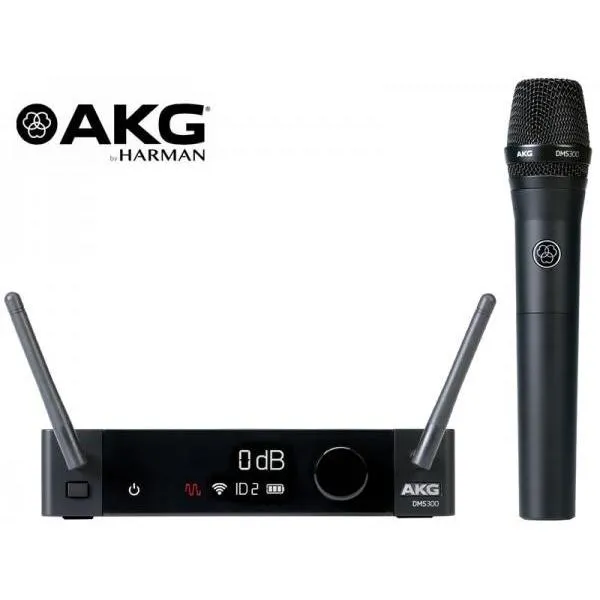 AKG(エーケージー) DMS300 SET ハンドヘルドマイク ◆ スピーチ/アナウンス向け ワイヤレスシステム 【4月24日時点、僅少数在庫あり △ 】