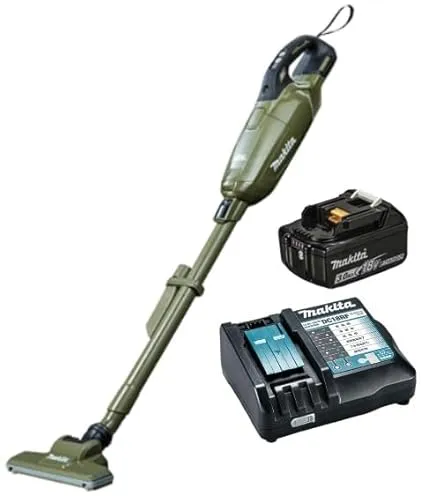 充電式クリーナCL285FDRFO 詳細 CL285FDZO(オリーブ)+バッテリBL1830B+充電器DC18RF付 18V対応 カナジンオリジナルセット品