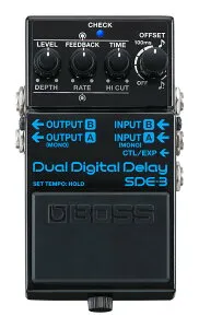 【送料込】BOSS SDE-3 Dual Digital Delay デジタル・ディレイの名機Roland SDE-3000をコンパクト・ペダルに凝縮【ポイント10倍】