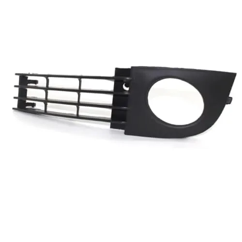 フォグランプグリルインサート Compatible With A6 For Quattro Sedan Avant 2002 2003 2004 2005 フロントバンパー フォグライトカバー 下部グリル 4B0807682T 4B0807681T(Lef