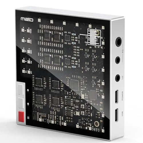 LIN.LIN.LIN SMSL M20 MQA MQA-CD DAC & ヘッドホンアンプ USB2.1 USB2.2 XU316 768kHz/32Bit DSD256 ゲーミングDAC PCMフィルター USB DAC 3.5mm & 4.4mmヘッ