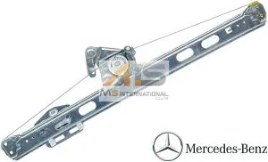 【M's】W163 ベンツ AMG Mクラス（2001y‐2005y）純正品 リア ウインドーレギュレーター（左後）／／正規品 リヤ ドアレギュレーター パワーウインドー MLクラス ML320 ML350 ML430 ML500 ML55 163-730-0946 1637