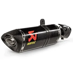 【アクラポビッチ】AKRAPOVIC S-K6SO7-HZC/3JPA 政府認証マフラー SLIP ON LINE カーボン (KAWASAKI: ZX-6R '24) 公道走行可 バイク スリップオンマフラー