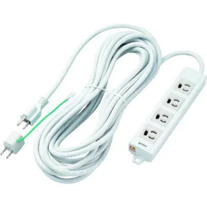 ■ELECOM EU RoHs指令準拠 マグネット付抜け止めタップ〔品番:TECOH34100NM〕【2036029:0】[店頭受取不可]