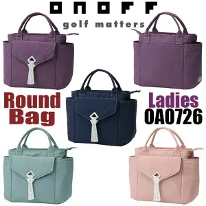 オノフ ONOFF ROUND BAG for Lady OA0726 オノフ ラウンドバッグ レディス レディース/女性用 ゴルフバッグ ナイロン 4色/保冷機能付きボトルポケット [2026年モデル] [GLOBERIDE] [グローブライド]