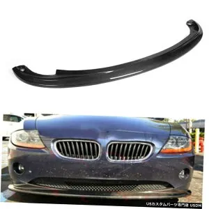 エアロパーツ カーボンファイバーフロントバンパーチンリップスポイラー修理のためにBMW E85 Z4 2005年から2009年 Carbon Fiber Front Bumper Chin Lip Spoiler Refit For BMW E85 Z4 2005-2009 【並行輸入品】