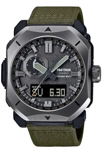 [カシオ] 腕時計 プロトレック 【国内正規品】Climber Line 電波ソーラー CORDURAre/cor?採用 PRW-6900YB-3JF メンズ カーキ