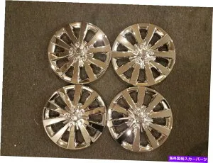 クロームカバー 新しいセット2013 14 15 16 2017 Leaf Sentra 16 Hubcapsホイールカバー53089 Chrome New Set 2013 14 15 16 2017 Leaf Sentra 16 Hubcaps Wheel Covers 53089 Chrome【並行輸入品】
