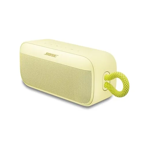 Bose SoundLink Plus Portable Bluetooth Speaker 最長20時間連続再生 長寿命バッテリー 防水・防塵 アウトドア スピーカー シトラスイエロー