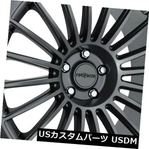 海外輸入ホイール 20x8.5 Rotiform R154 Buc 5x112 ET35無煙炭ホイール（4個セット） 20x8.5 Rotiform R154 Buc 5x112 ET35 Anthracite Wheels (Set of 4) 【並行輸入品】