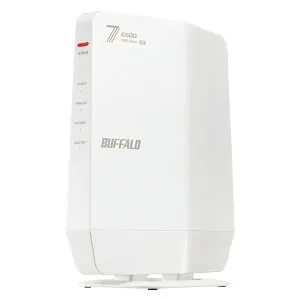 BUFFALO バッファロー Wi-Fi 7(11be)対応デュアルバンドWi-Fiルーター 5764+688Mbps WSR6500BE6P-WH ホワイト
