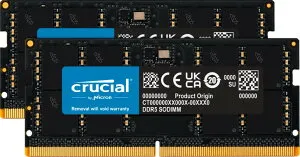 crucial [CT2K32G56C46S5] ノートPC用増設メモリ 64GB(32GBx2枚)DDR5 5600MT/s CL46 SODIMM