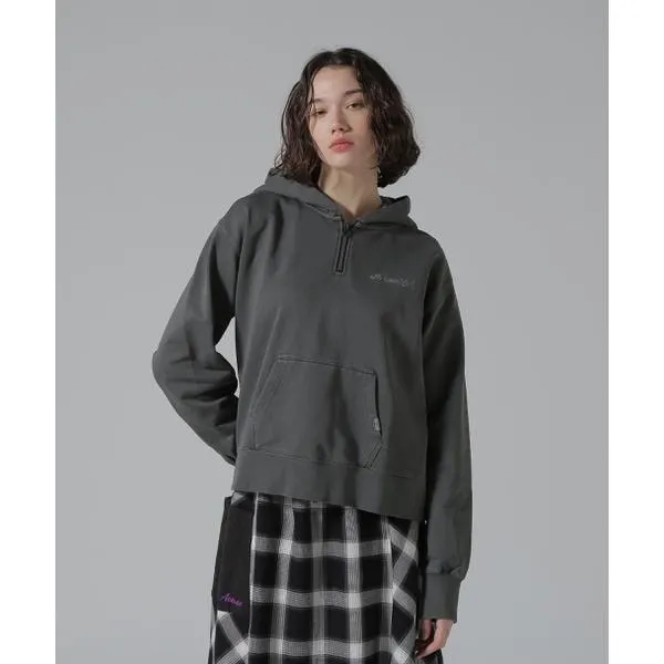 [マルイ]FADE WASH CADET PATCH H／Z HOOD／フェイドウォッシュ カデットパッチパー/アヴィレックス（AVIREX） チャコール