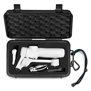 Lekufeeトラベル防水ハードケースInsta360Flow2Pro、AIトラッカー、スポットライト、およびその他のアクセサリー用(ケースのみ)。