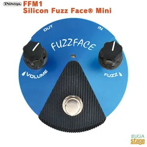 Jim Dunlop FFM1 Silicon Fuzz FaceR Miniジムダンロップ ファズフェイスミニ シリコントランジスタ【Stage-Rakuten Guitar Accessory】エフェクター effector effect pedal