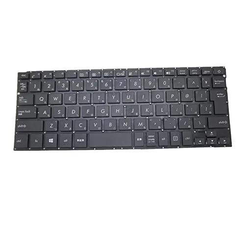 汎用 ノートブックキーボー に適合する For ASUS For VivoBook E203MA E203MAH ブラック JP 日本語版
