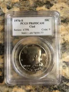 ケネディ 50C 1976 S PCGS PR69 DCAM クラッド