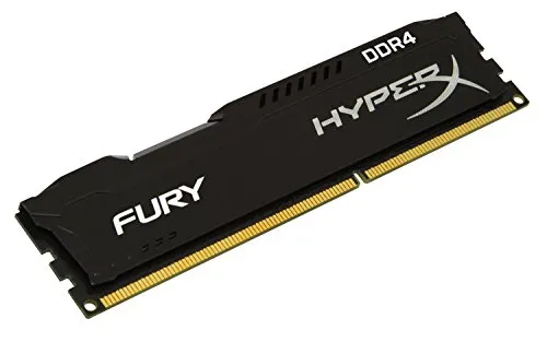 Kingston HyperX FURY Black 16GB Kit (2x8GB) 2133MHz DDR4 Non-ECC CL14 DIMM Desktop Memory (HX421C14FBK2/16) [並行輸入品]