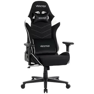 【正規代理店】【あす楽関東_対応】VESTEXVES-S2 WH[VESS2WH]ホワイトゲーミングチェア S2シリーズ 高撥水メッシュファブリック仕様[4547181240185]