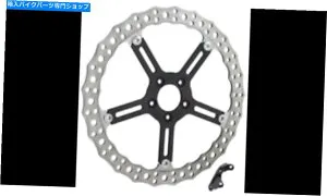 front brake rotor Arlen Ness 15 ビッグブレーキギザギザフローティングローターキット06-17 Dyna wスポークホイール Arlen Ness 15 Big Brake Jagged Floating Rotor Kit Left 06-17 Dyna W Spoke Wheel【並行輸入品】