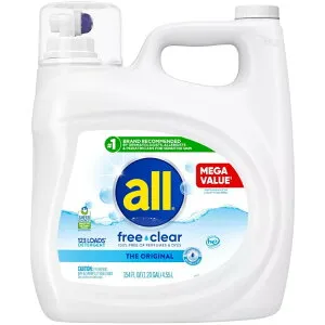 オール フリークリア 液体洗濯洗剤 4.55L 123回分 all Free Clear Liquid Laundry Detergent, 154 oz, 123 Loads 【お取り寄せ商品】