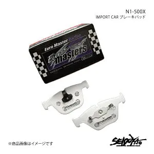 ブレーキパッド リア アルファロメオ SPIDER 916S2/916S2B 35804 Lucas シャシNo.6009487～ N1-500X 制動屋 セイドウヤ SDY993