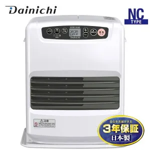 ダイニチ ファンヒーター NCタイプ ダイニチ 石油ファンヒーター 木造 9畳まで コンクリート 12畳まで タンク5L【在庫あり】Dainichi FW-3225NC-W ムーンホワイト