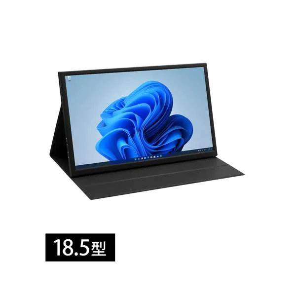 ITPROTECH｜アイティプロテック モバイル液晶ディスプレイ(18.5型/IPS/FullHD 1920×1080/60Hz)(ブラック) LCD18HCR-IPS 返品種別A