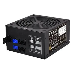 【30日は24時間限定クーポン配布】SilverStone Technology シルバーストーン650W ATX電源 Essentialシリーズ セミモジュール式 80Plus ゴールド認証 SST-ET650-HG-Rev(2500083)送料無料