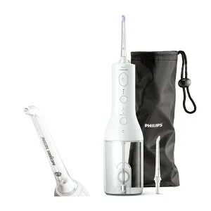 口腔洗浄器 ジェットウォッシャー フィリップス ソニッケアー コードレスパワーフロッサー 3000 共通ノズル付き カドストリームノズル/スタンダードノズル HX3826/31 HX3826/34 歯垢除去 純正品