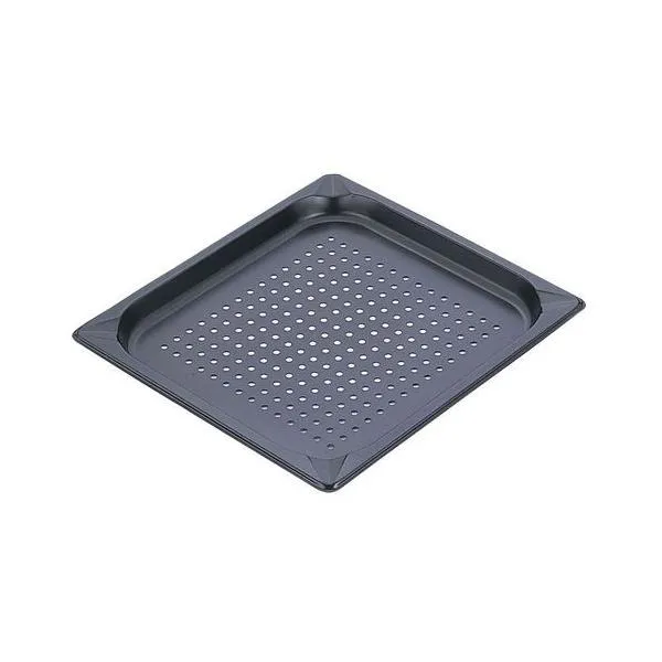 KINGO ノンスティック穴明ホテルパン 12100PFS1/2×100 AHT7816