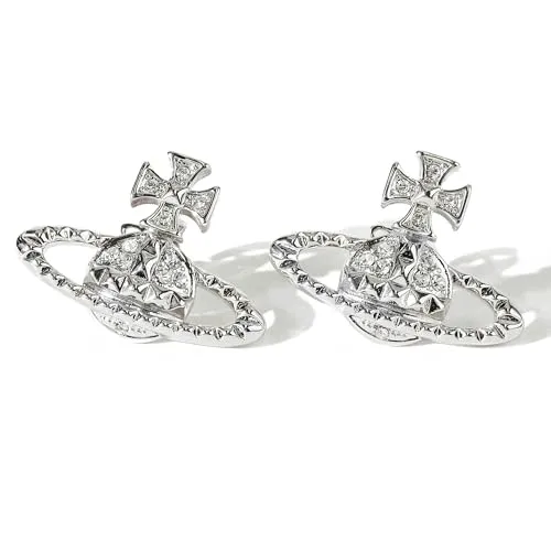 ヴィヴィアン ウエストウッド ピアス MAYFAIR BAS RELIEF EARRING 6201035E 02W110 シルバー 銀 Vivienne Westwood [並行輸入品]