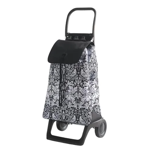 ロルサー(Rolser) ショッピングカート BABY JOY(ベビージョイ) MORRIS(モリス) 36L Brother Rabbit | ウィリアム・モリス柄 買い物カート 日本オリジナルフレーム 静音 軽い 段差もなめらか スペインブランド RS