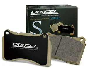 DIXCEL BRAKE PAD S Type フロント用 ダイハツ ミラ カスタムRS ～09/04 VSC付 L275S用 (S-381090)【ブレーキパッド】【自動車パーツ】ディクセル Sタイプ
