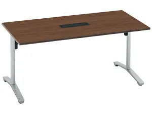 【マラソン限定★ポイント2倍】【メーカー直送】コクヨ ミーティングテーブル ビエナ BW 1500×750 MTV157BP81MV5C【代引不可】【組立・設置・送料無料】フラップテーブル 折りたたみテーブル 長