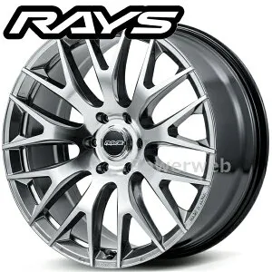 [ホイールのみ単品4本セット] RAYS HOMURA 2x9R 20インチ×9.0J PCD：139.7 穴数：6 インセット：55 DMC/サイドグレイスシルバー (QAJ) (レイズ ホムラ 2×9R)