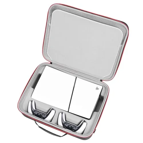 PS5 Slimケース 収納ケース Playstation 5 デジタル・エディション(CFI-2000A01 / CFI-2000B01)対応 保護バッグ 落下防止 耐衝撃