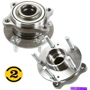 Wheel Hub Bearing 2 2007-2012のフロントホイールベアリング＆ハブヒュンダイサンタフェベラクルスAWD 2 Front or Rear Wheel Bearing & Hub for 2007-2012 Hyundai Santa Fe Veracruz AWD【並行輸入品】