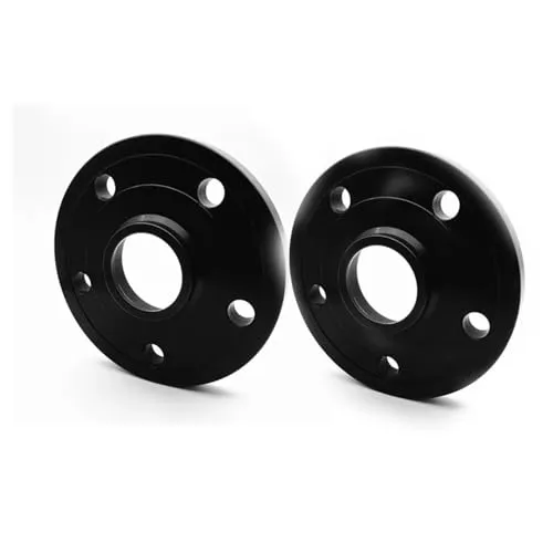 ホイール幅を広げるスペーサー Compatible With ホイールスペーサー5x112 CB 66.6mm 2ピースリムアダプター改造幅広ホイールハブガスケットシムハブセントリックに対応(2PCS 15MM)