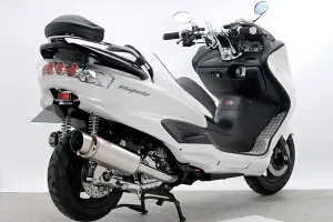 ROSSO ヤマハ マジェスティC (BA-SG03J) 2002年～2006年モデル対応 バイクマフラー LENES ライネス SUS ステンレス マフラー マジェスティ