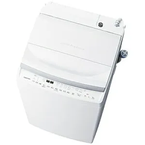 TOSHIBA(東芝) タテ型洗濯乾燥機 ZABOON グランホワイト AW-8VH4(W) ［洗濯8.0kg /乾燥4.5kg /ヒーター乾燥(排気タイプ) /上開き］ AW8VH4W 【お届け日時指定不可】