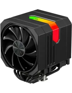 upHere CPUクーラーARGB デュアルタワー/PWMファン 6本ヒートパイプ TDP265W サイドフロー型 cpu冷却 空冷 静音ファン AMD AM4 AM5/ Intel LGA 2011 2066(X79/X99マザーボード)ブラック