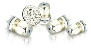 日本AVC 耐熱ミニメタルスーパーグランド 光沢シルバー MBC6-04-SH 10個入