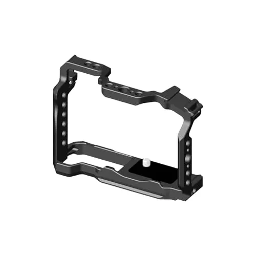 互換性があるCanon EOS R50 R100 カメラケージと互換性あり、クイックリリーススタビライザー付きアルミニウム合金 Vlog 拡張保護フレーム