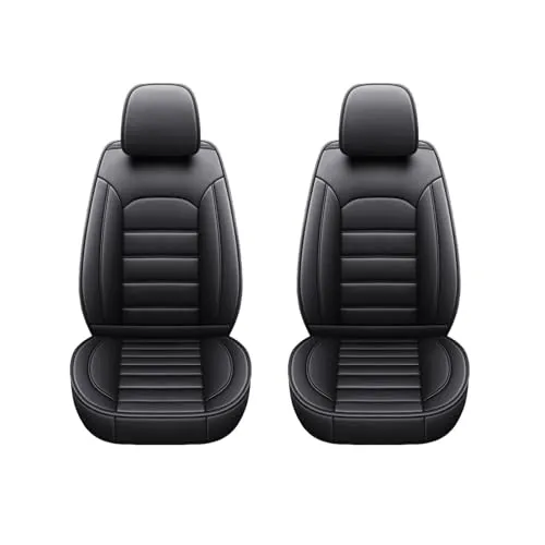 車 シートカバー と互換性のある スズキ クロスビー MN71S型 X BEE 対応 カーシートカバープロテクター 耐摩耗レザー 全包?設計 汚れ防止 オールシーズン 運転席 助手席 自動車用品(黒)