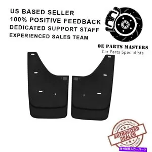 マッドガード ハスキーライナー56391 05-09のブラックフロントマッドガードシボレーエクイノックス＆ポンティアックトレント Husky Liners 56391 Black Front MudGuards For 05-09 Chevy Equinox&Pontiac Torrent【並