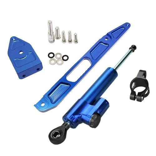 ダンパー・スタビライザー XJR1300 1998-2015 のためのオートバイのステアリングの安定装置ダンパーのブラケットの土台のキット XJR 1300 2003 2004 2005 2006 のため(Damper n Bracket E)