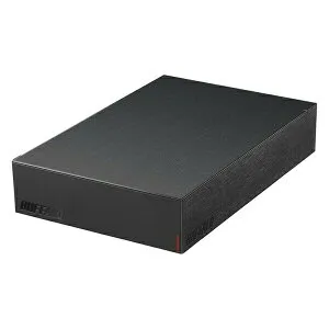 バッファロー HD-LE4U3-BB USB3.2(Gen.1)対応外付けHDD メカニカルハードデイスク 4TB ブラック みまもり合図 リーダー オフィス 据え置き型 ハードディスク インターフェース 外付け メモリ 搭載 外