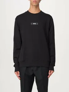 ヴェルサーチ ジーンズ クチュール VERSACE JEANS COUTURE スウェットシャツ トレーナー メンズ ブラック Sweatshirts 77GAI3R3F0002 関税 送料無料 2024AW gi